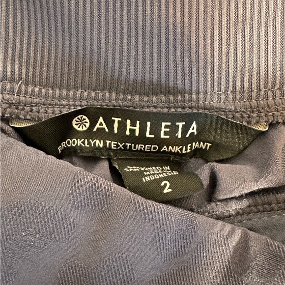 Athleta Brooklyn Textured Ankle Pants - Picture 4 of 4